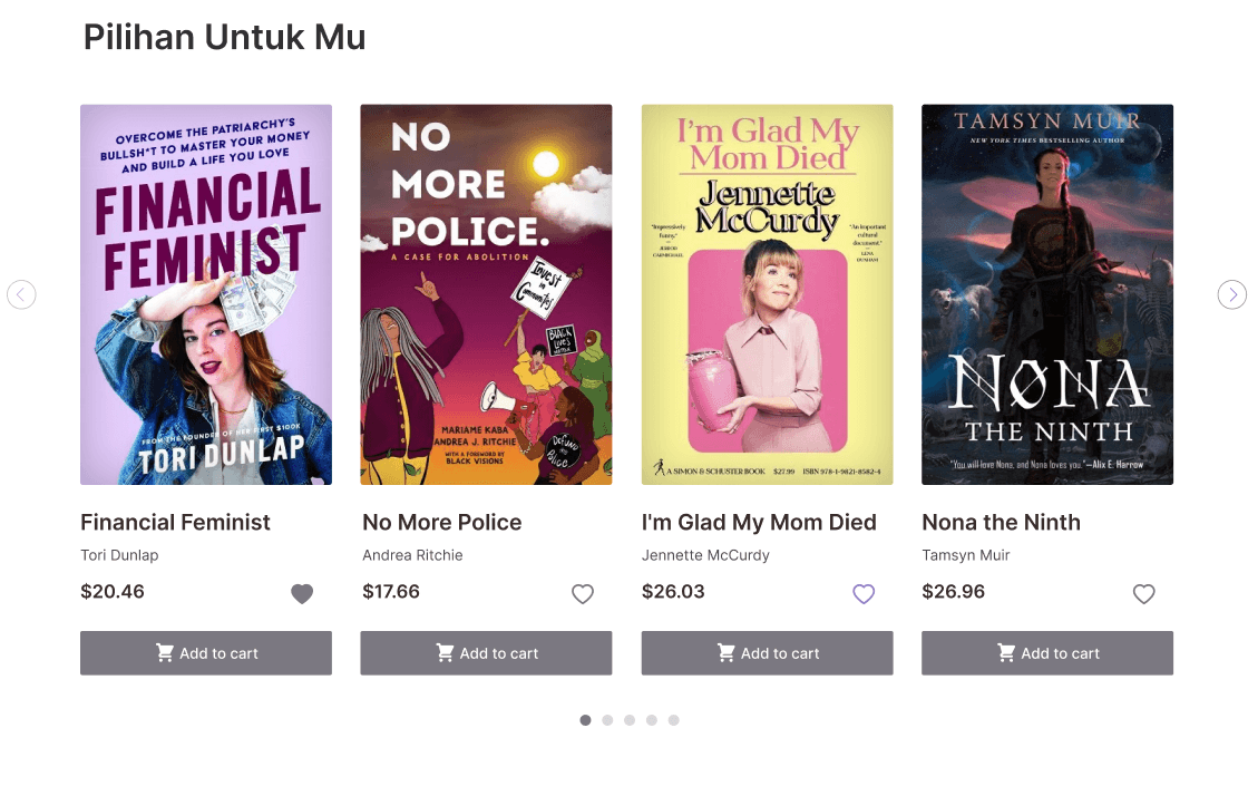 Simple Online Bookstore